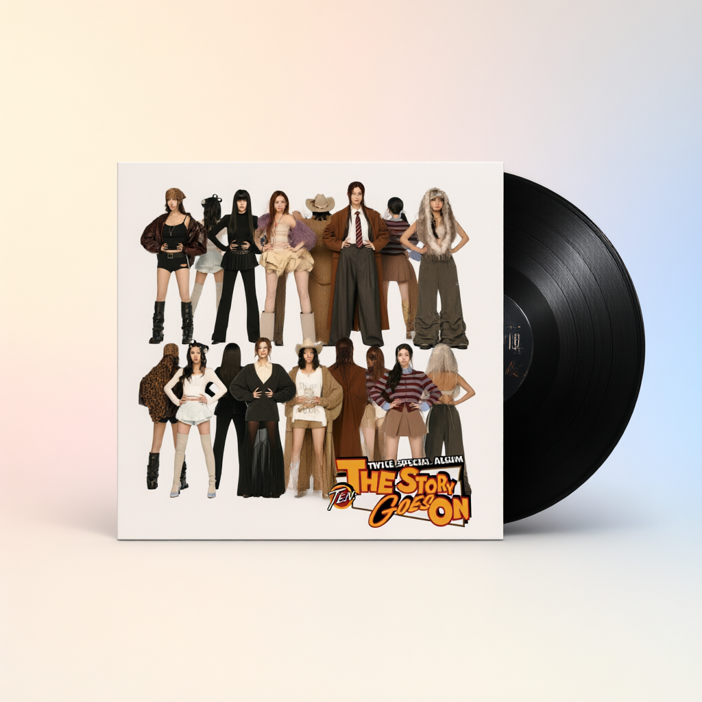 TWICE — TEN: The Story Goes On vinyl